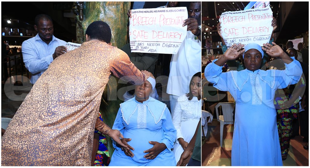 The SCOAN Sunday Service Prayer Line Section