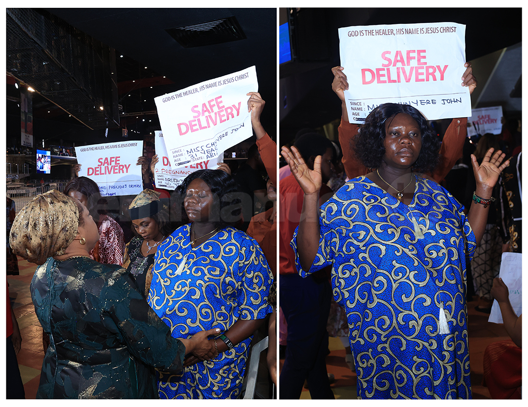 Sección de la Línea de Oración del Servicio Dominical de La SCOAN