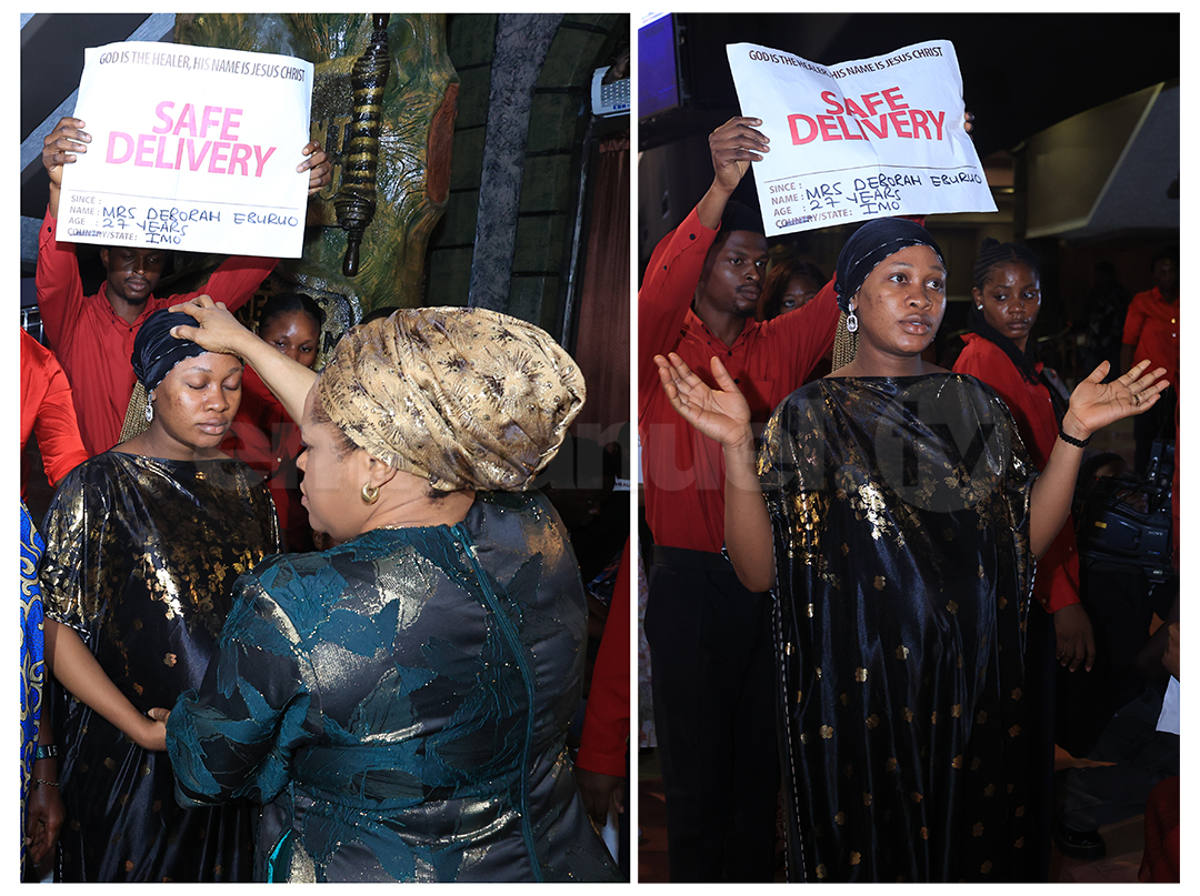 Sección de la Línea de Oración del Servicio Dominical de La SCOAN