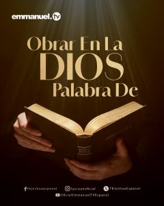 OBRAR EN LA PALABRA DE DIOS