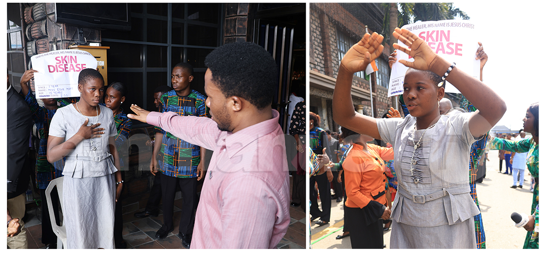 Healing Session at The SCOAN Sunday Service