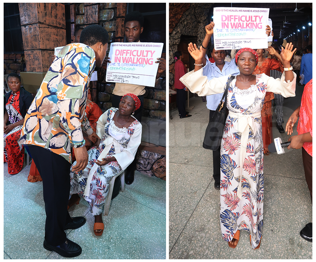 SCOAN Christmas Carol Service: Healing Session