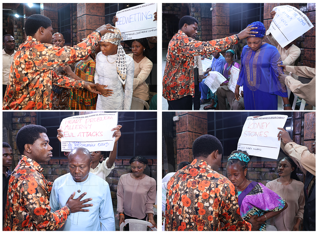 SCOAN Christmas Carol Service: Healing Session