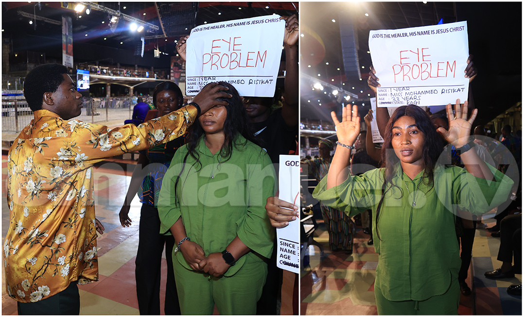 Healing Session at The SCOAN Sunday Service