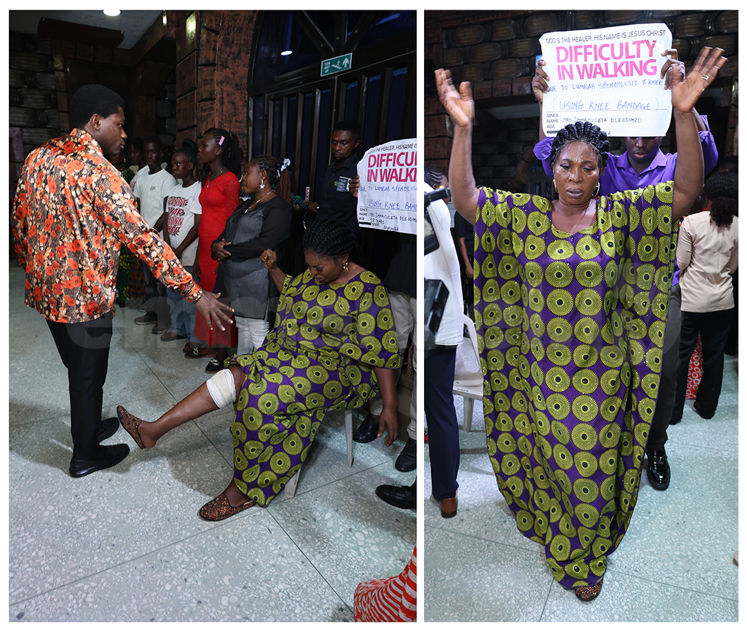 SCOAN Christmas Carol Service: Healing Session