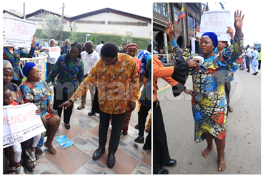 Healing Session at The SCOAN Sunday Service