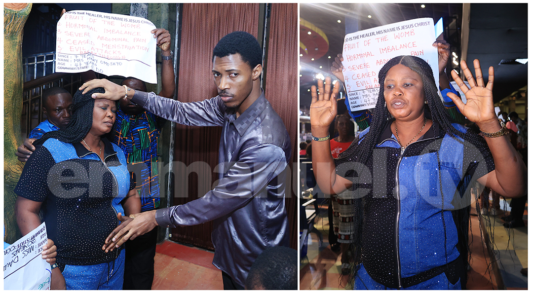 Healing Session at The SCOAN Sunday Service