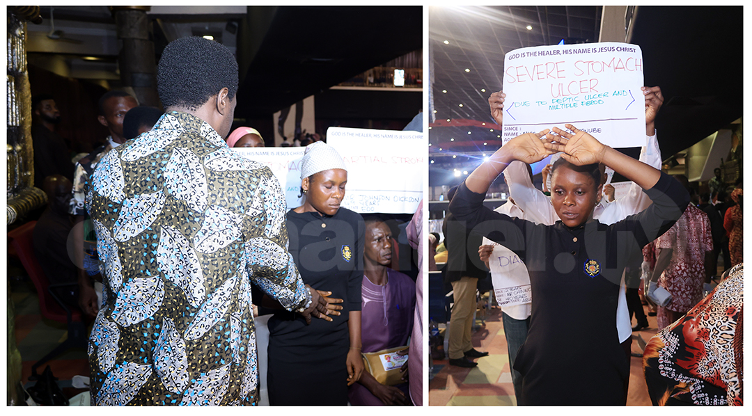 Healing Session at The SCOAN Sunday Service