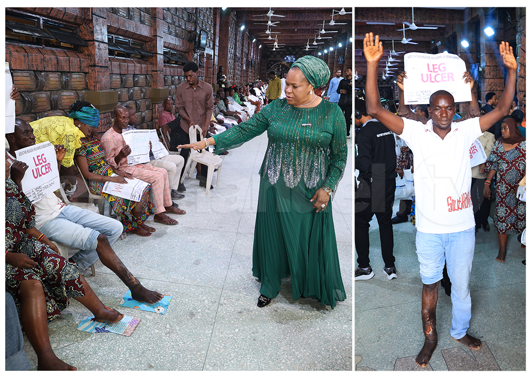 SCOAN Christmas Carol Service: Healing Session