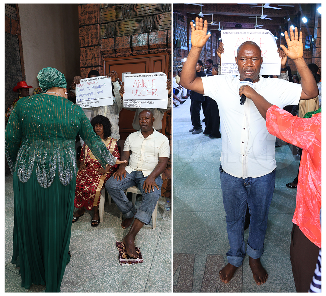 SCOAN Christmas Carol Service: Healing Session