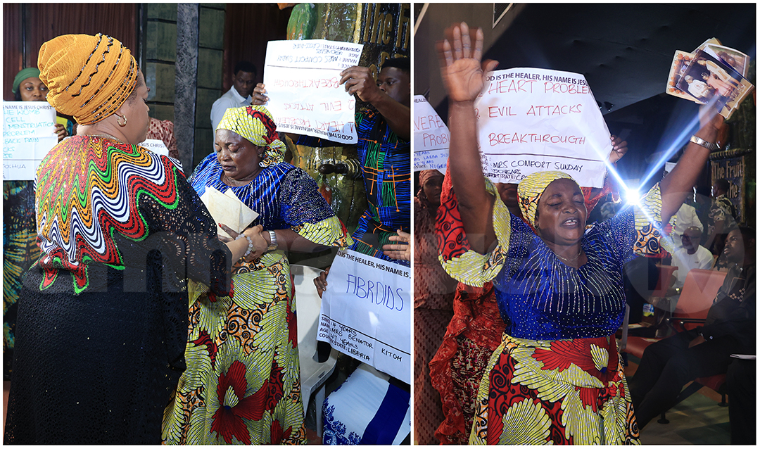 Healing Session at The SCOAN Sunday Service