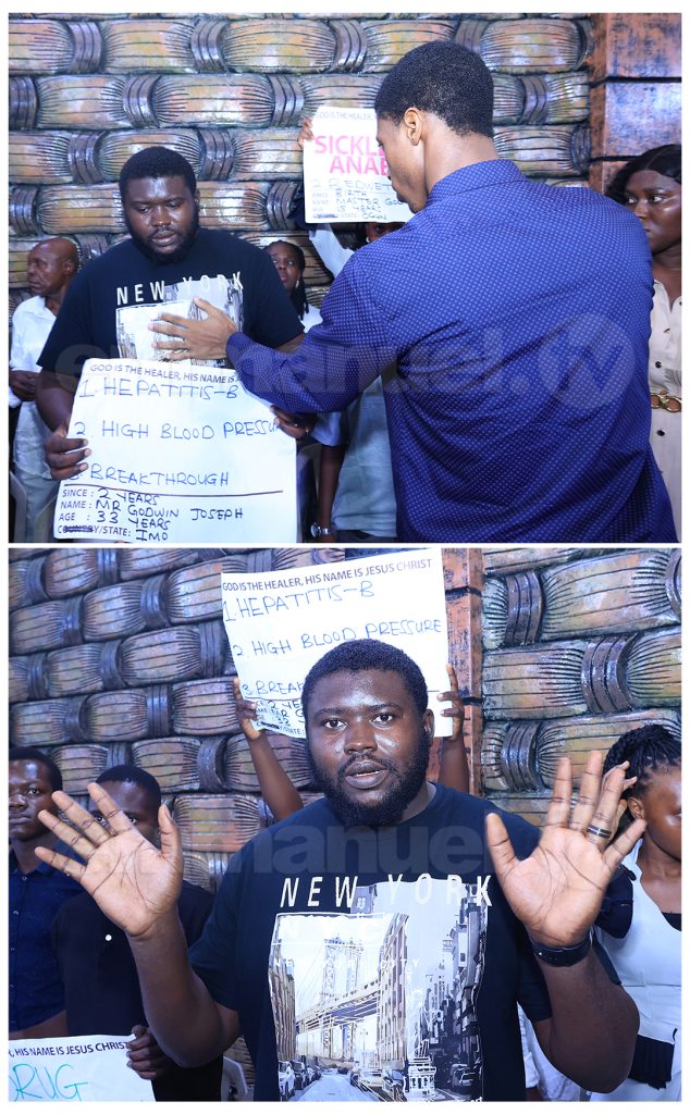 Healing Session at The SCOAN Sunday Service