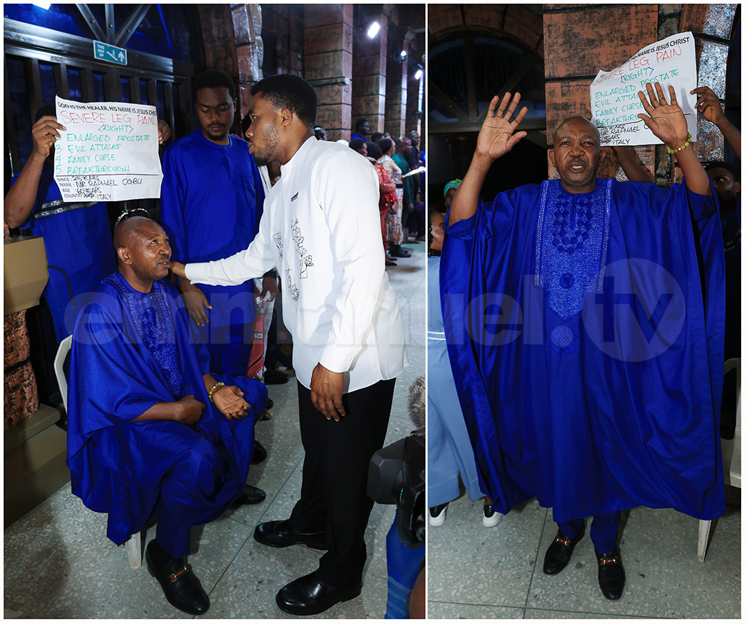 Culto de domingo da SCOAN: Sessão de Cura