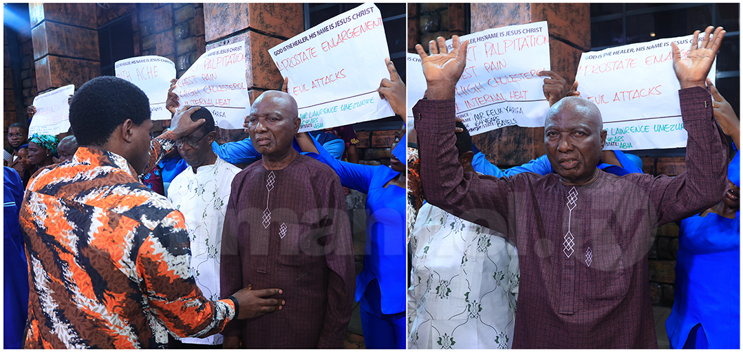 Culto de domingo da SCOAN: Sessão de Cura