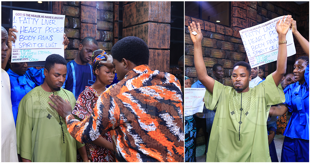 Culto de domingo da SCOAN: Sessão de Cura