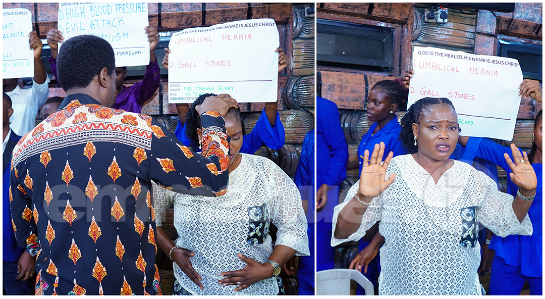 Culto de domingo da SCOAN: Sessão de Cura