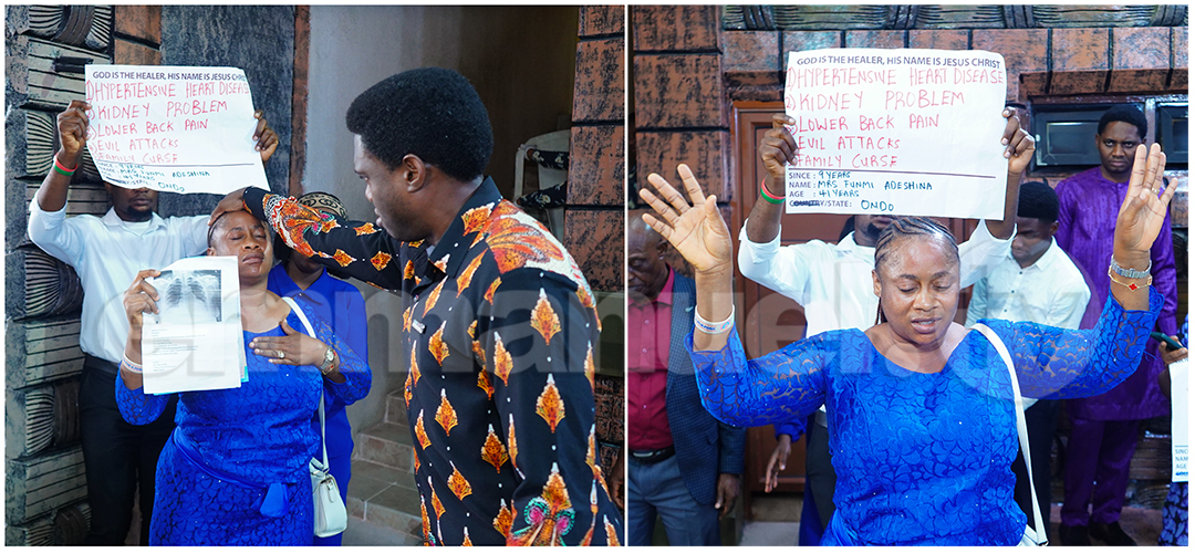 Culto de domingo da SCOAN: Sessão de Cura