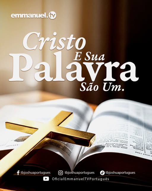 Cristo e Sua Palavra são Um.
