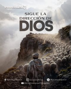 SIGUE LA DIRECCIÓN DE DIOS