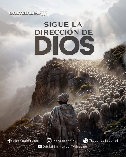 SIGUE LA DIRECCIÓN DE DIOS
