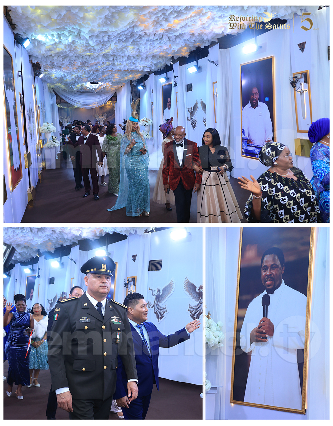 TB Joshua's 5th Anniversary: Arrival And Welcoming Of Guests