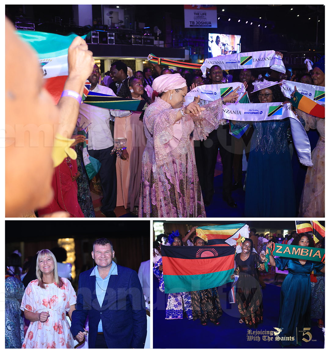 TB Joshua's 5th Anniversary: Gospel Ministers Lead Worshippers in Praise