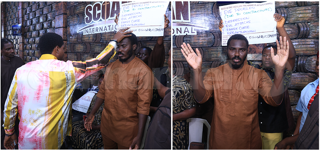 The SCOAN Evangelists: Prayer line session