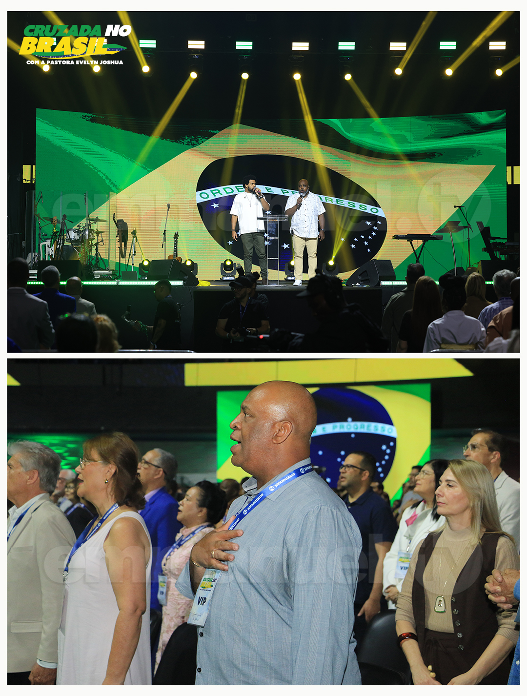 The SCOAN Crusade in Brazil: Worship Session