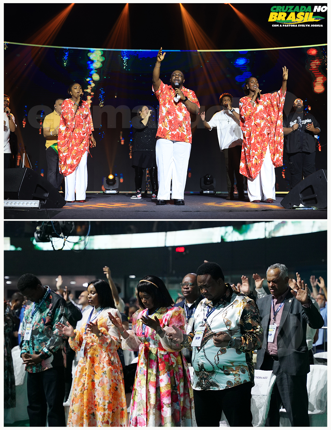 The SCOAN Crusade in Brazil: Worship Session
