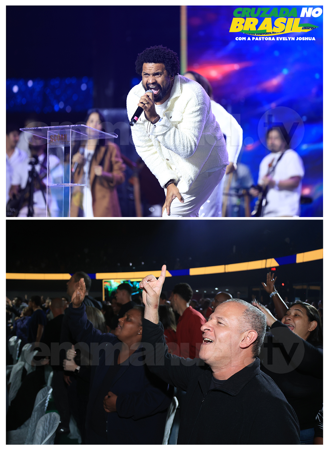 The SCOAN Crusade in Brazil: Worship Session