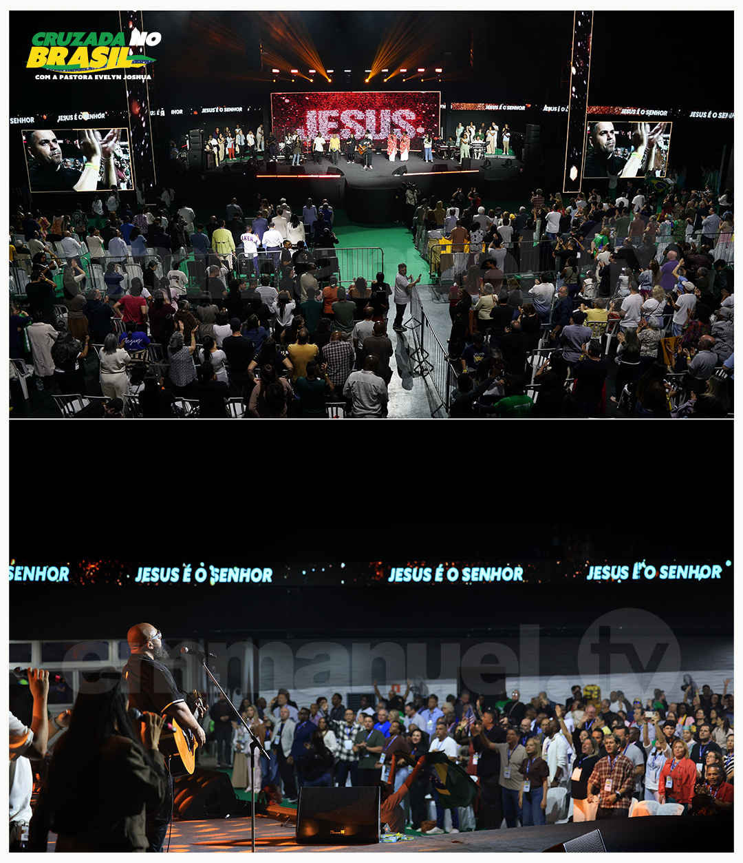 The SCOAN Crusade in Brazil: Worship Session