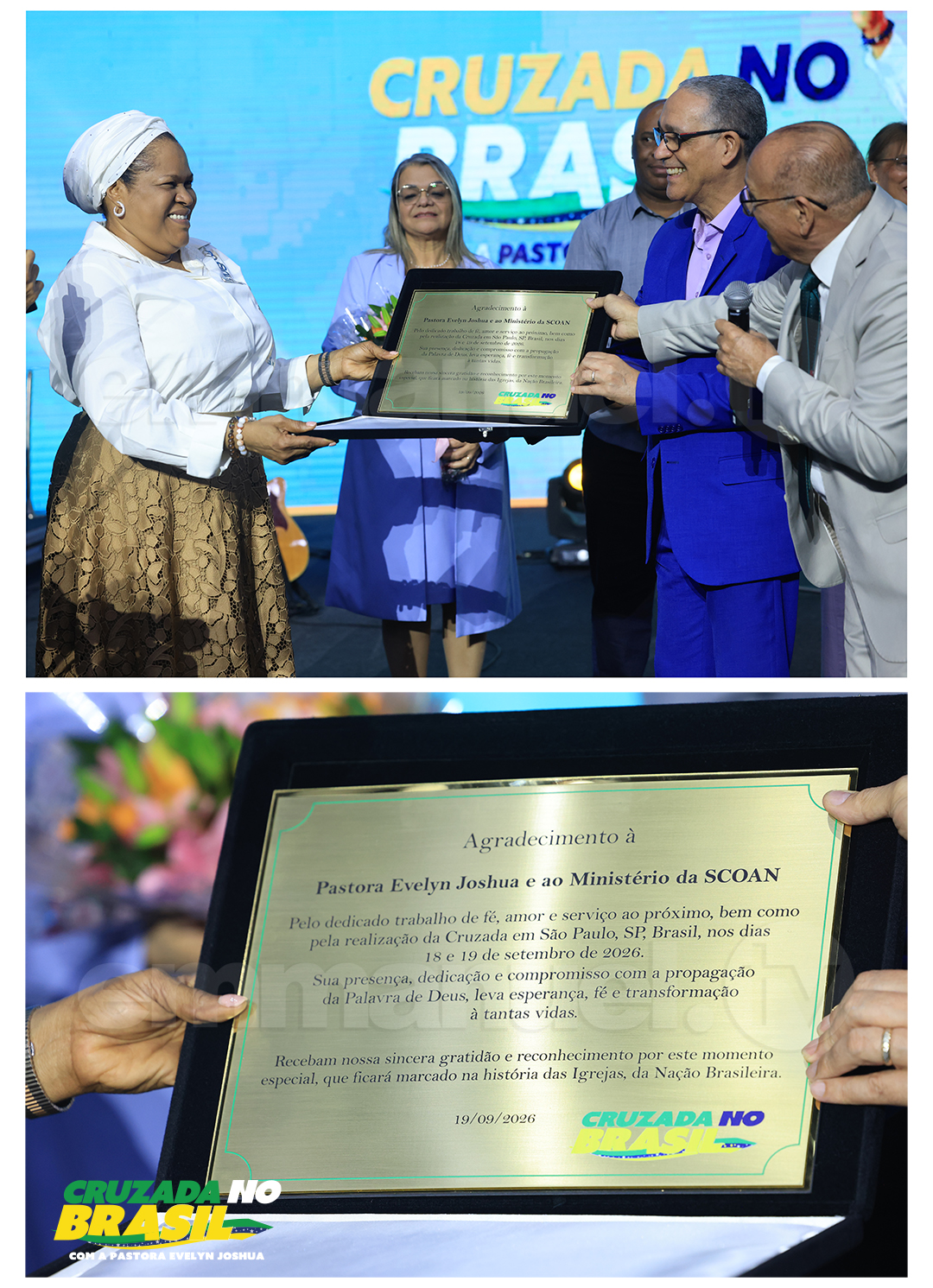 Honouring Excellence: Presentation of Awards to Pastor Evelyn Joshua