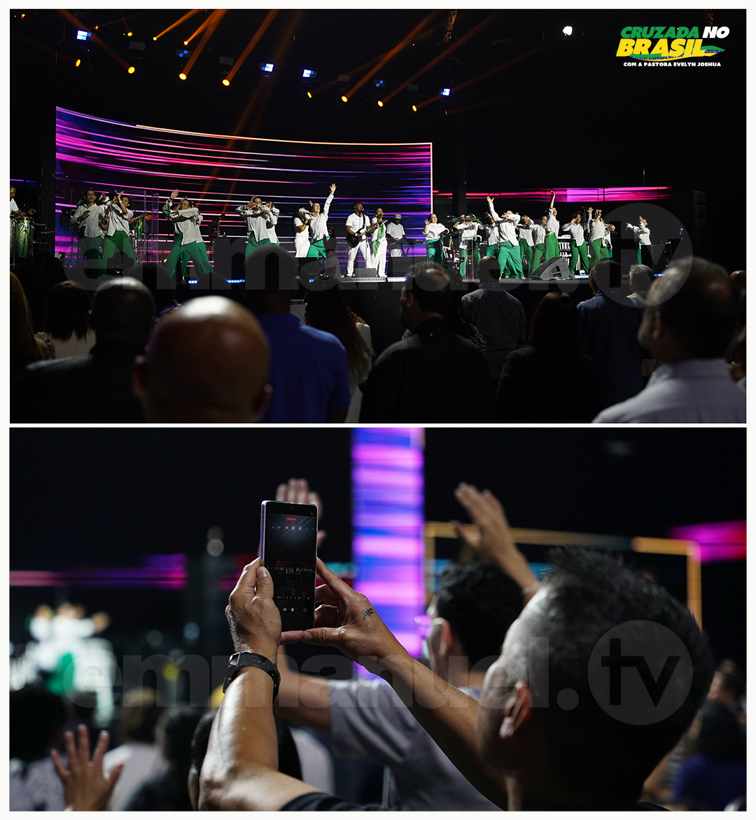 The SCOAN Crusade in Brazil: Worship Session