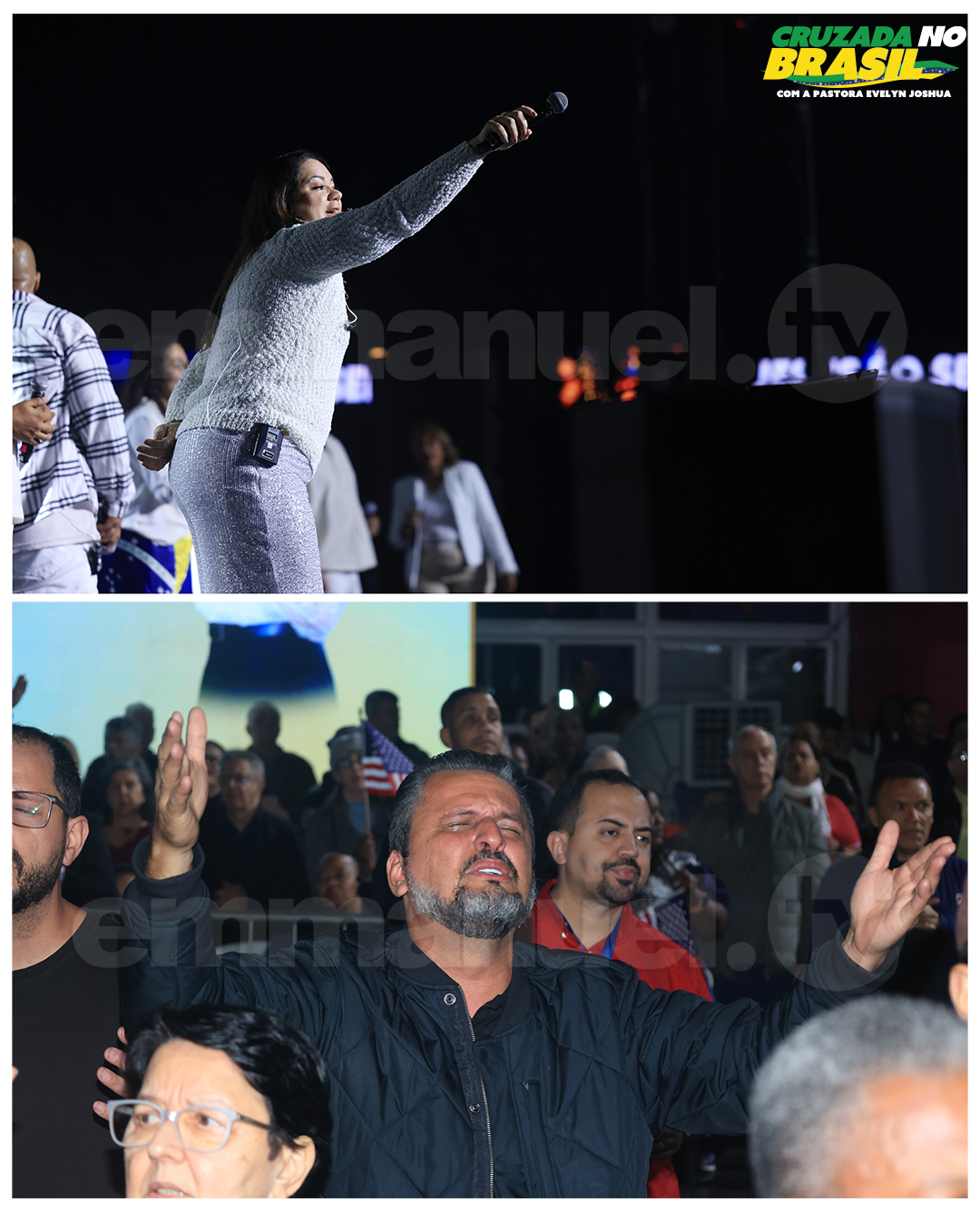 The SCOAN Crusade in Brazil: Worship Session