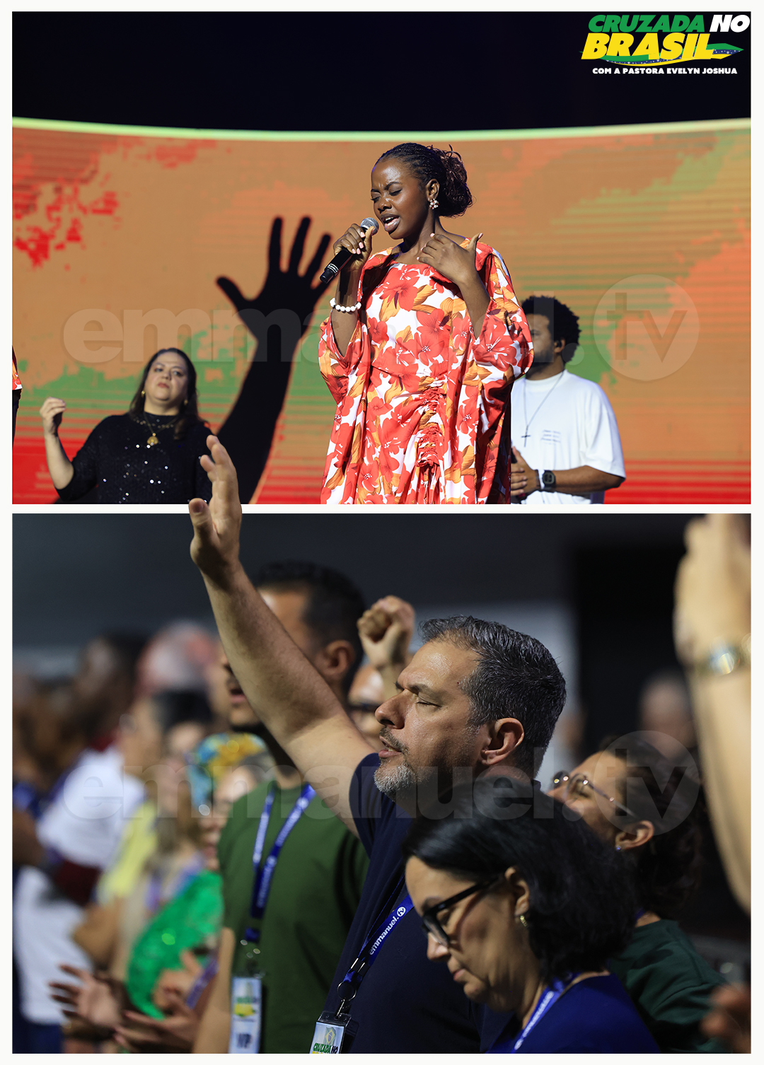 The SCOAN Crusade in Brazil: Worship Session