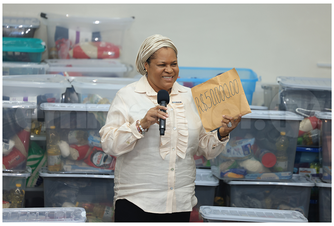 THE SCOAN CHARITY IN A BRAZILIAN FAVELA WITH PASTOR EVELYN JOSHUA
