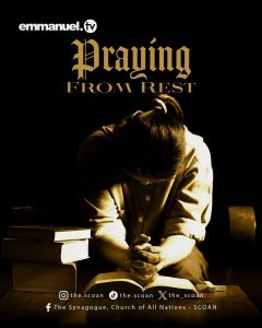 Praying from rest