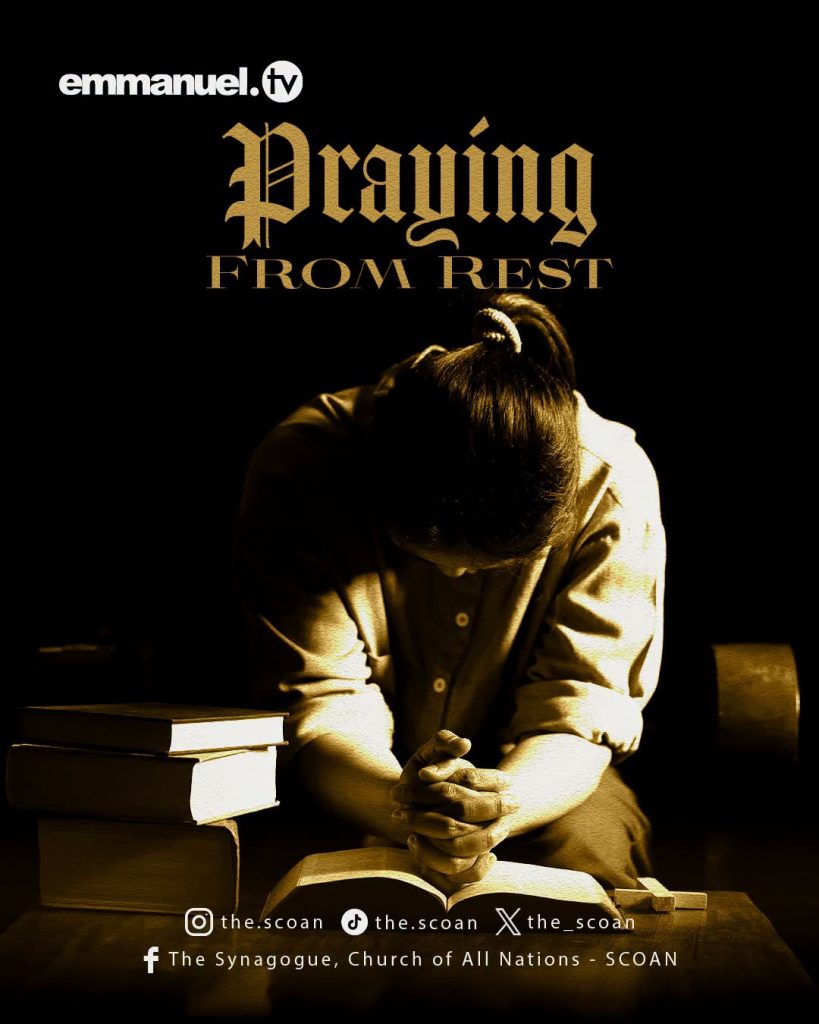 Praying from rest
